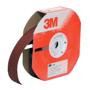 Abrasive Cloth 25mm x 25m Roll, 150 Grit