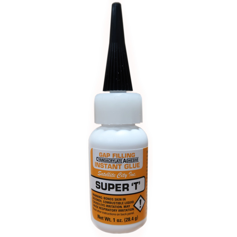 Hot Stuff Glue Super T 1oz Bottle - Medium (Yellow)