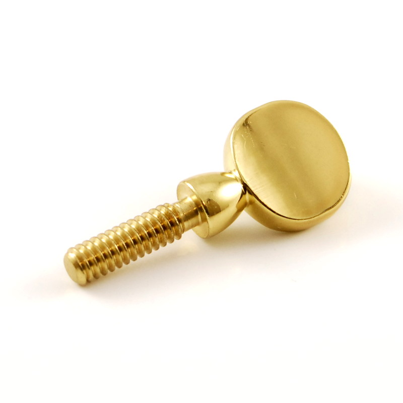 5Pcs Yootones Sax Neck Screw Tightening Screw Compatible with Saxophone Clarinet Ligatures Fixing Parts Gold 