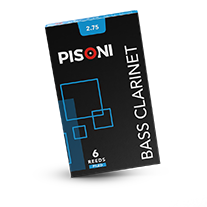 Pisoni Reeds Bass Clarinet 1.0 (6 Pack) Image 1