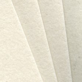 Pressed White Felt Special Treated 0.5mm Thk 100 x 150mm