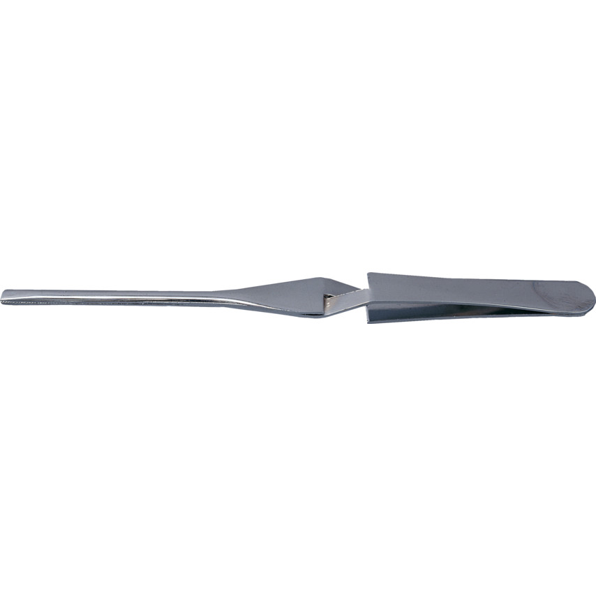 Tweezers Flat Blade Self Closing 170mm Long